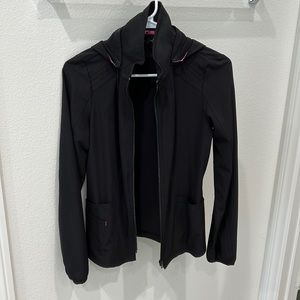 Black scrub jacket
